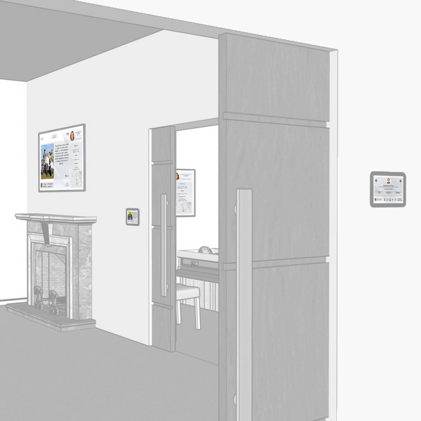 Cartelera individual para salas