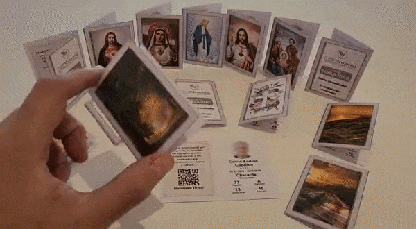 Tarjetas de homenaje